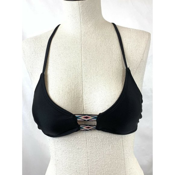 Victoria’s Secret Tankini Top Size Small Lot Bundle Stripes Yellow Ruffles Triba - Picture 9 of 12